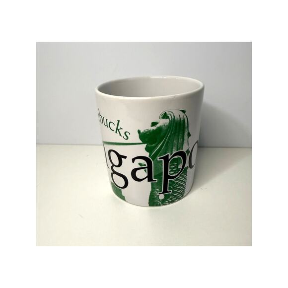 2006 Starbucks Singapore City Mug 16oz Green Collector Series Made Thailand - Picture 6 of 6